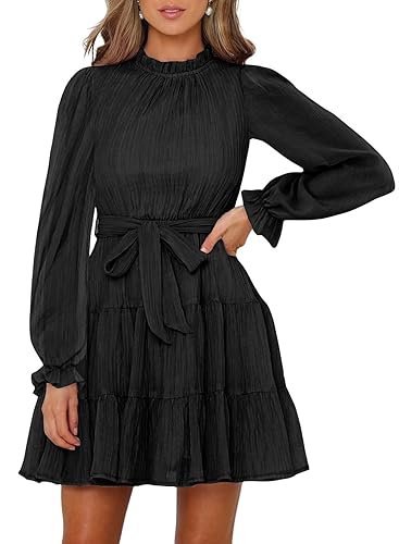 FARYSAYS Women's Summer Dresses for Women 2023 Ruffle Long Sleeve
