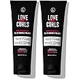 Love Ur Curls - Irish Sea Moss Hair Gel 2 Pack, Medium Hold Hair Styling Curling Gel for Defined Curly Hair, Waves & Coils, Vegan, Cruelty Free