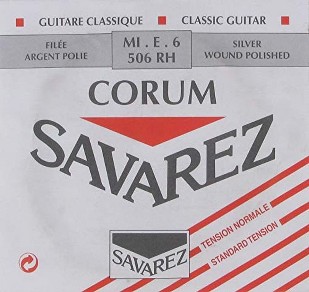 Savarez 506Rh E6W Saiten Für Klassik-Gitarre, Geschliffen High