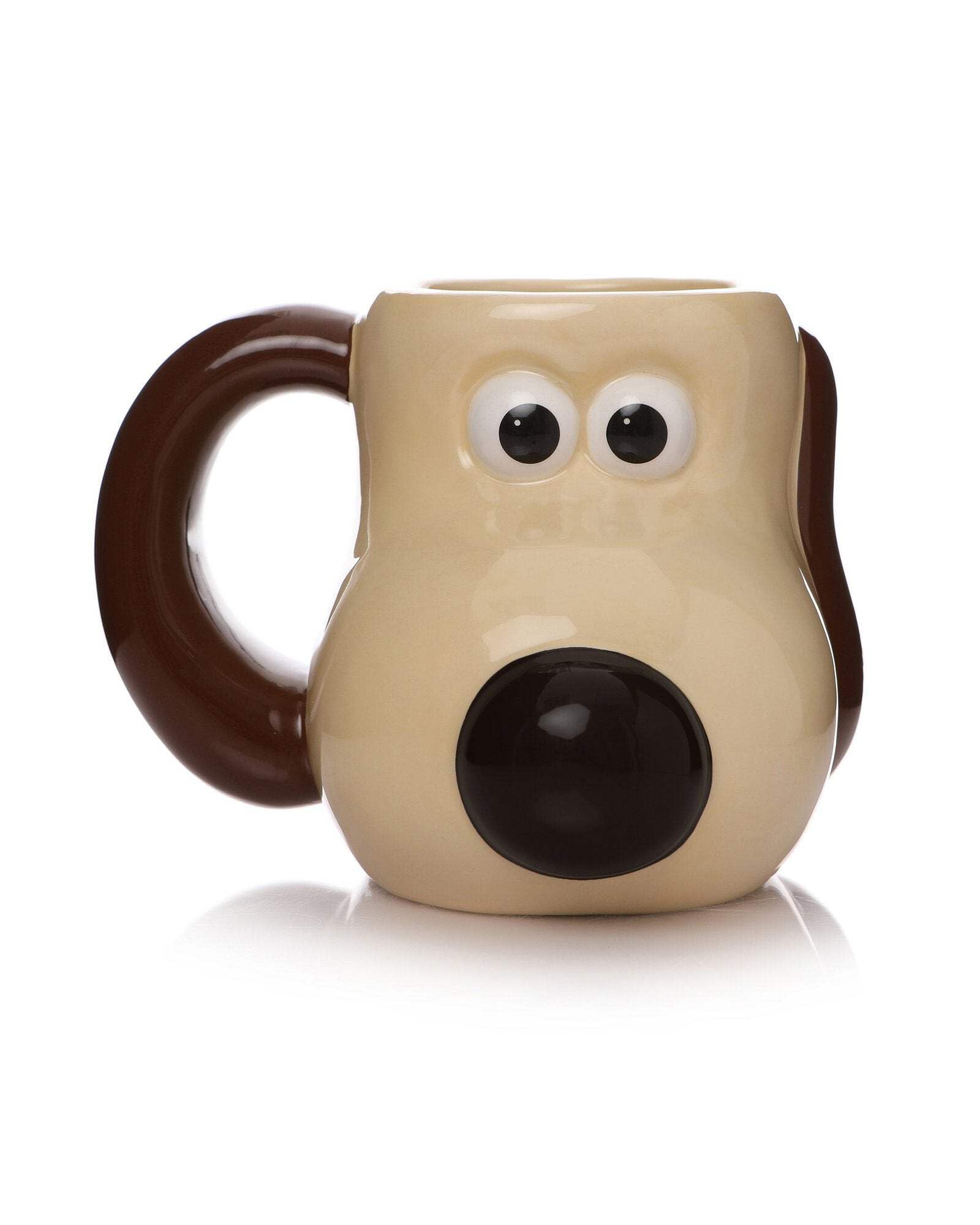 Aardman - Shaped Mugs - Aardman Wallace and Gromit Shaped Mug - Gromit