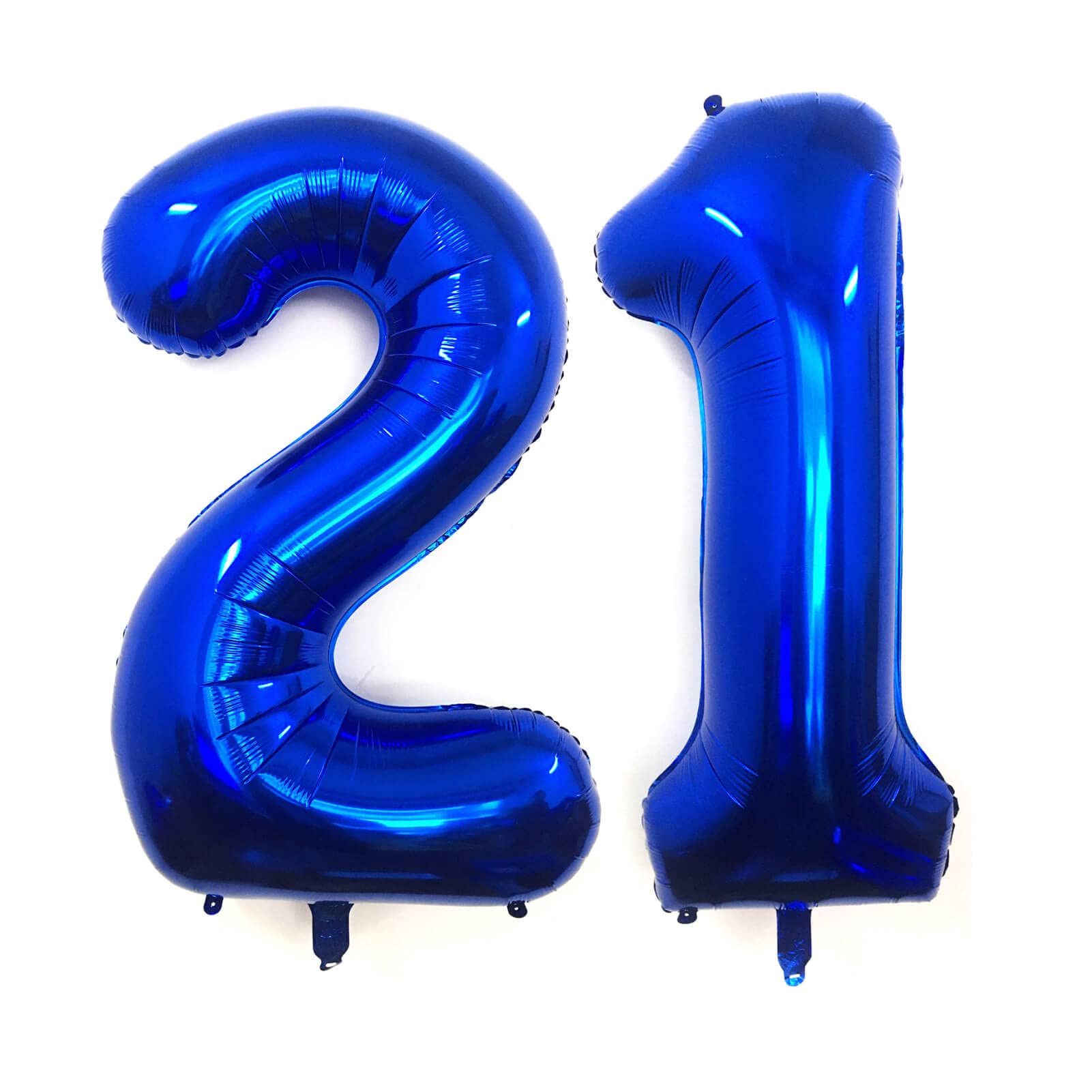 Photo 1 of 40 Inch Navy Blue 21 Number Balloons Giant Jumbo Huge 12 or 21 Foil Mylar Helium Number Digital Balloons Dark Blue Birthday Mylar Digital Balloons 12th 21st Birthday Anniversary Events Party