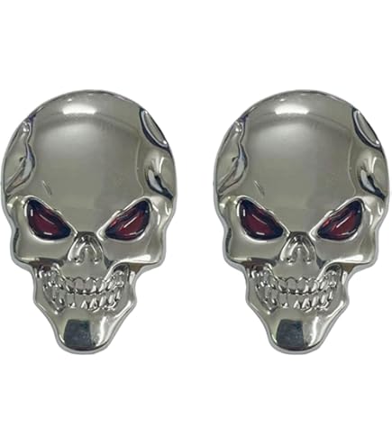 3 Calcomanías De Calavera Con Bandera Americana, Calcomanías | Meses Sin Interés
