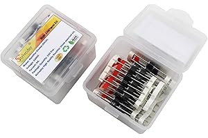 Striveday 100PCS Diodes Assortment 6A10 (6A 1000V)) Rectifier Diodes