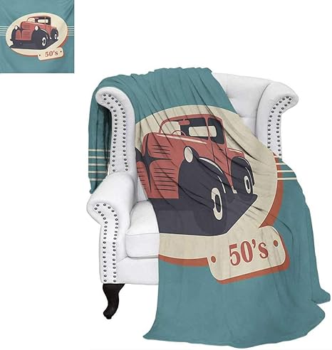 Amazon Warmfamily レトロデジタルプリントブランケット イラスト 濃縮サークル リトルドットショート垂直ライン 軽量ブランケット ダークパープル ペールピンク ホワイト 90 X70 ブランケット 毛布 オンライン通販