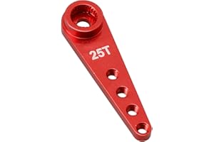 Mxfans Aluminum Alloy Upgrade 25T Metal Steering Arm Replacement for WPL RC1:16 Truck