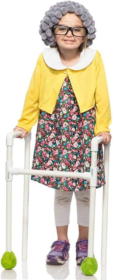 Seeing Red Toddler Grandma Costume 3T