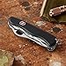 Victorinox Swiss Army One-Hand Trekker Non-Serrated Pocket Knife, Black