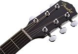 Fender CD-60 Dreadnought V3 DS Acoustic Guitar Black Walnut Fretboard view 8