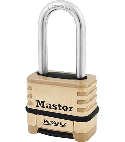 Master Lock 1175LHSS ProSeries Set Your Own Combination Lock, 2-1