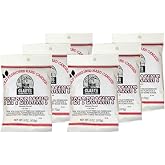Claey's Natural Peppermint Candy, 6 Packages of 6 Ounces Each
