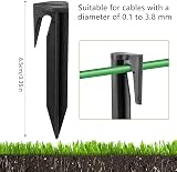 Gatphy 100Pcs Robotic Lawnmower Boundary Cable Pegs - Durable Ground Anchors view 5
