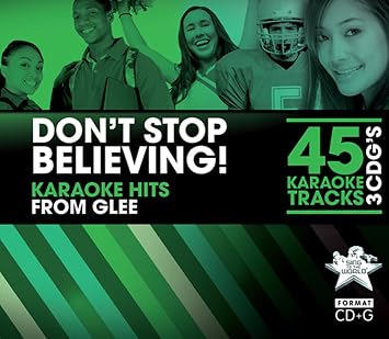 Sing To The World Karaoke Don T Stop Believing Hits From Glee 3 Disc Set Cd Graphics Amazon Co Uk Music hits from glee 3 disc set cd graphics