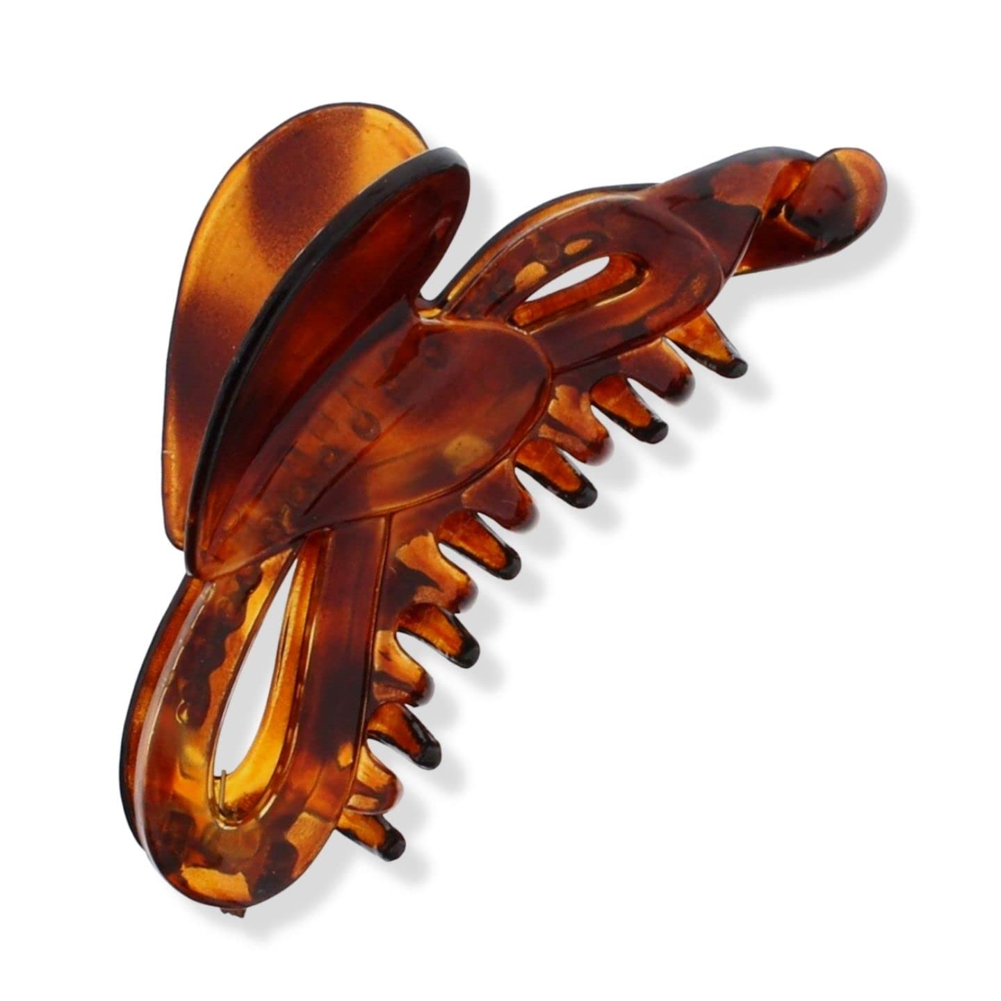 Topkids Accessories Banana Hair Clip for Women and Girls, Girls Hair Accessories, Hair accessories for Women, Hair Styling Accessories, Banana Clips for Hair (Tort Butterfly Banana Clip 11cm 4.5")