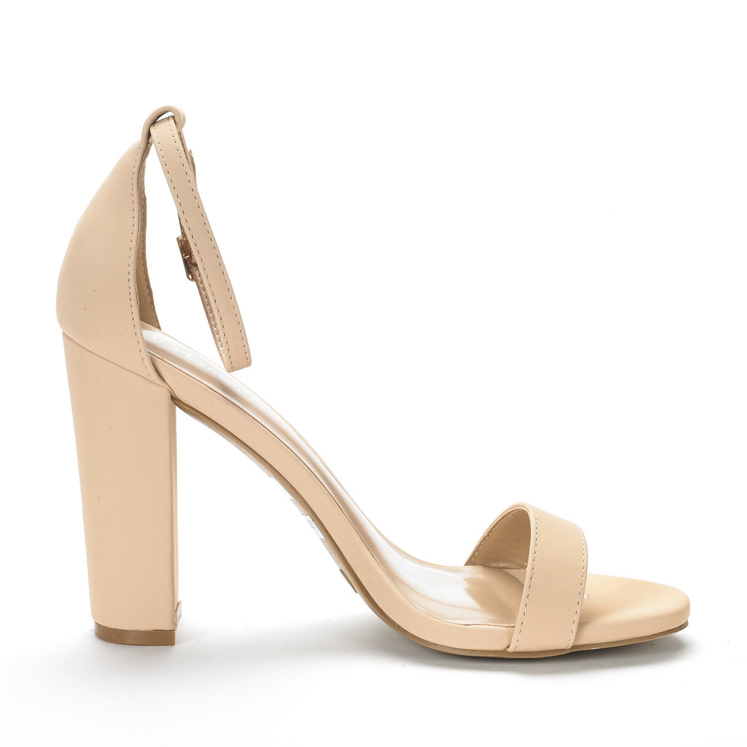 DREAM PAIRS Women's Hi-Chunk High Heel Pump Sandals - Image 4