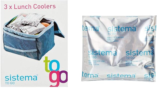 sistema lunch box with ice pack