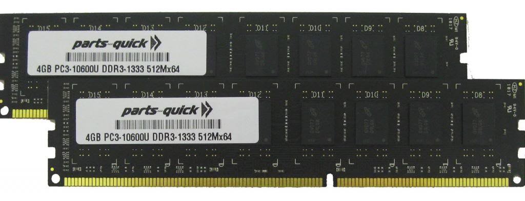 8gb X 4gb Memory Upgrade For Asrock Motherboard H61 Desertcart