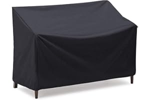 POMER Patio Bench Loveseat Cover,75x26x35inch Premium Heavy Duty Waterproof Outdoor Furniture Protection Cover