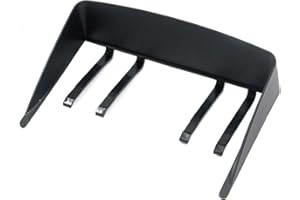 Semetall GPS Sun Shade Cover Universal Flexible GPS Sun Shade Cover for 7 Inch Car Navigation Accessories Car Navigation Visor Extender (Black)