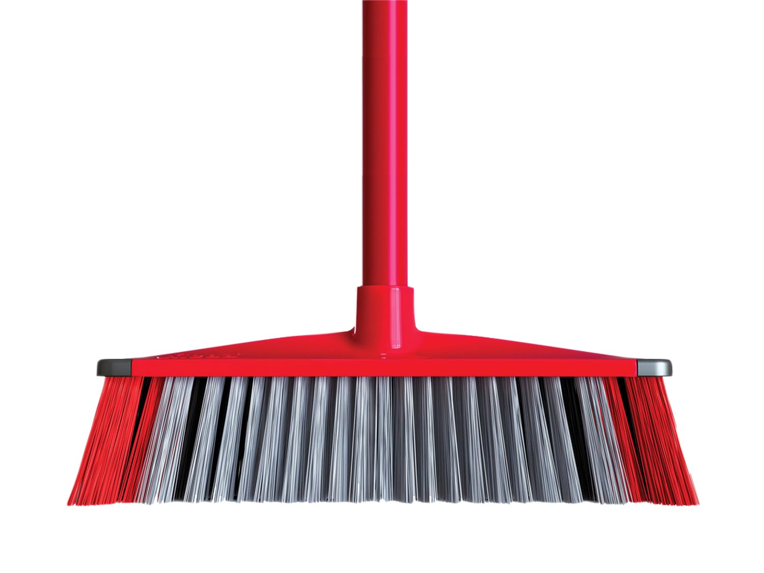 Vileda 3 Action Broom, Red