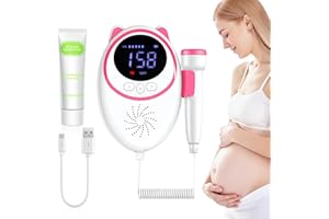 Anbang Bags for Baby Monitor Heartbeat Pregnancy Accessories Handheld Portable Doppler Fetal Heart Rate Monitor Bag Easy to Use for Home Use for New Moms Anbang FMSQ-589