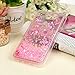 Galaxy J3 Emerge Case, J3 Prime / J3 Eclipse / J3 2017 / J3 Mission / J3 Luna Pro/Sol 2 / Amp Prime 2 Case, Liquid Glitter Cover Sparkle Love Heart TPU Shockproof Bumper ZSTVIVA - Cute Pink Unicorn