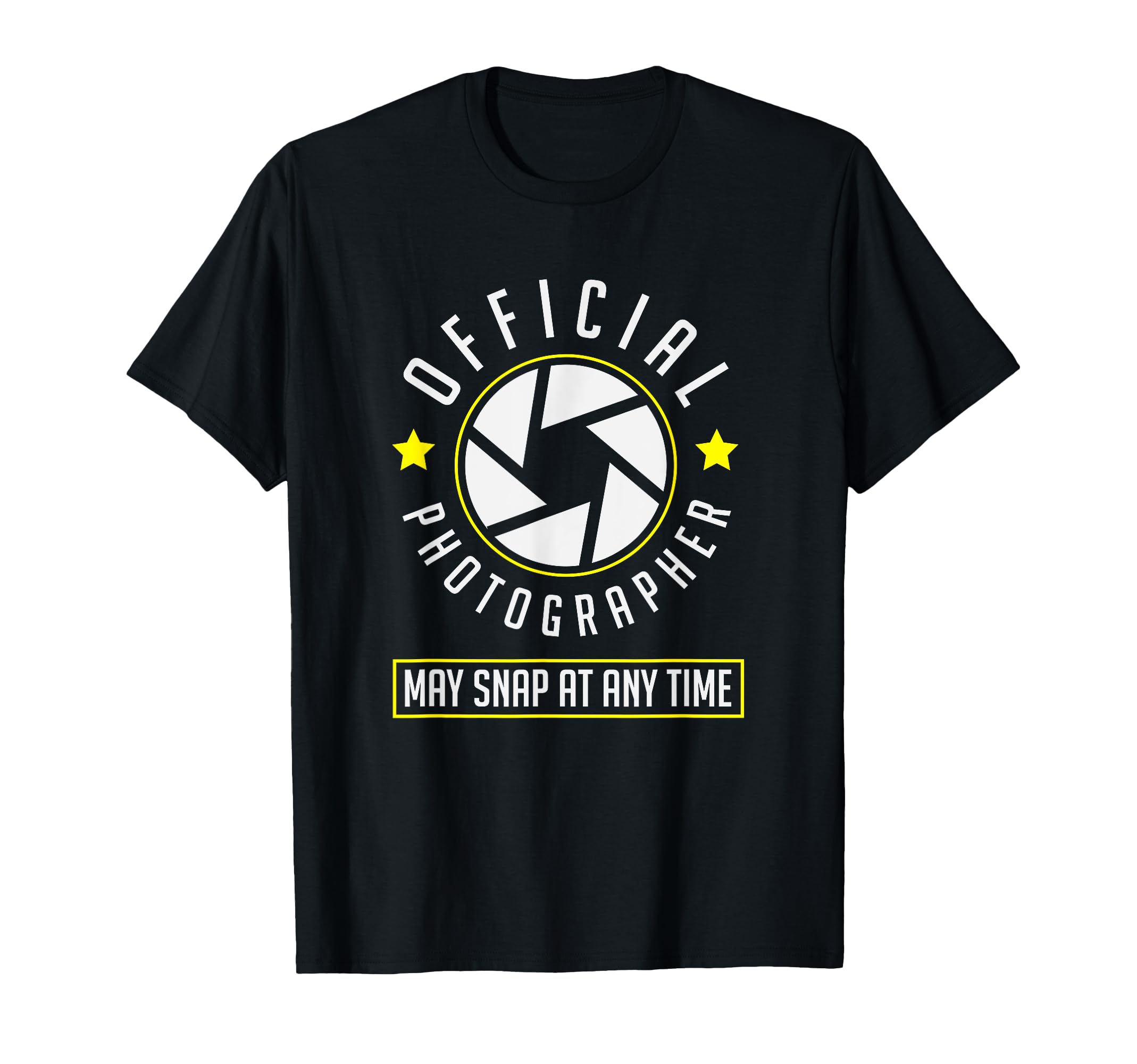 Photographer May Snap At Any Time Camera Photography T-Shirt