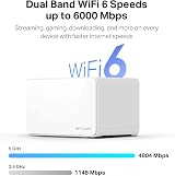 MERCUSYS Halo H90X WiFi 6 Mesh System (2-Pack) AX6000 Dual Band Whole Home view 8