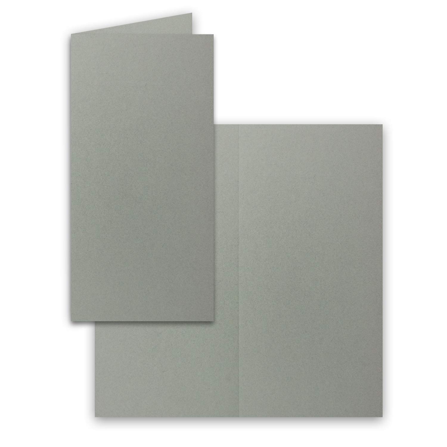 Neuser FarbenFroh DIN Long Double Cards 10.5 x 21 cm Parent 50 Pieces 35 - Graphit