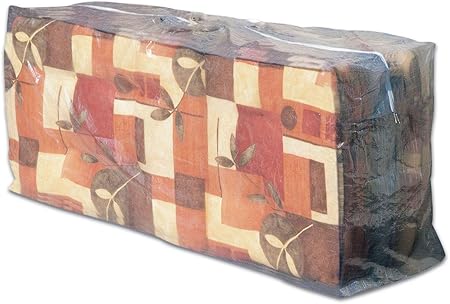 Amazon De Profiline 454734 Tragetasche Fur Gartenmobel Auflagen 125x32x50cm Transparent