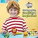 KIDDY DOUGH On The Go – Starter Set with Modeling Tools – Includes 6 Colors of Dough, 7 Cutters, 1 Knife, 1 Rolling Pin & Travel Carrying Case for Endless Design Possibilities – Ages 6+