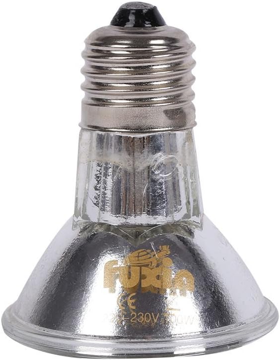 Basking Spot, Hankyky Reptile Turtle Daylight 220V E27 Full Spectrum Infrared Reptile Pet Glass Heating Lamps Bulb With UVA, UVB, 25/50/75/100 Watt