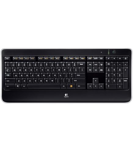Logitech K800 ワイヤレスキーボード 本体 2個 Amazon.com: Logitech Wireless Illuminated Keyboard K800 : Electronics