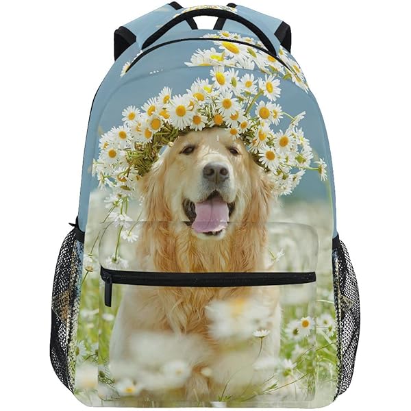 Amazon.com | Personalized Golden Retriever Backpack with