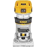 DEWALT Router, Fixed Base, 1-1/4 HP, 11-Amp, Variable Speed Trigger, Corded (DWP611)