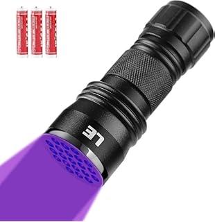 LE Linterna Ultravioleta, Led UV Detectar Orina y Manchas de ...