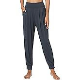 GYS Women Pajama Pants Bamboo Viscose High-Waist Soft Sleep Bottoms with Pockets