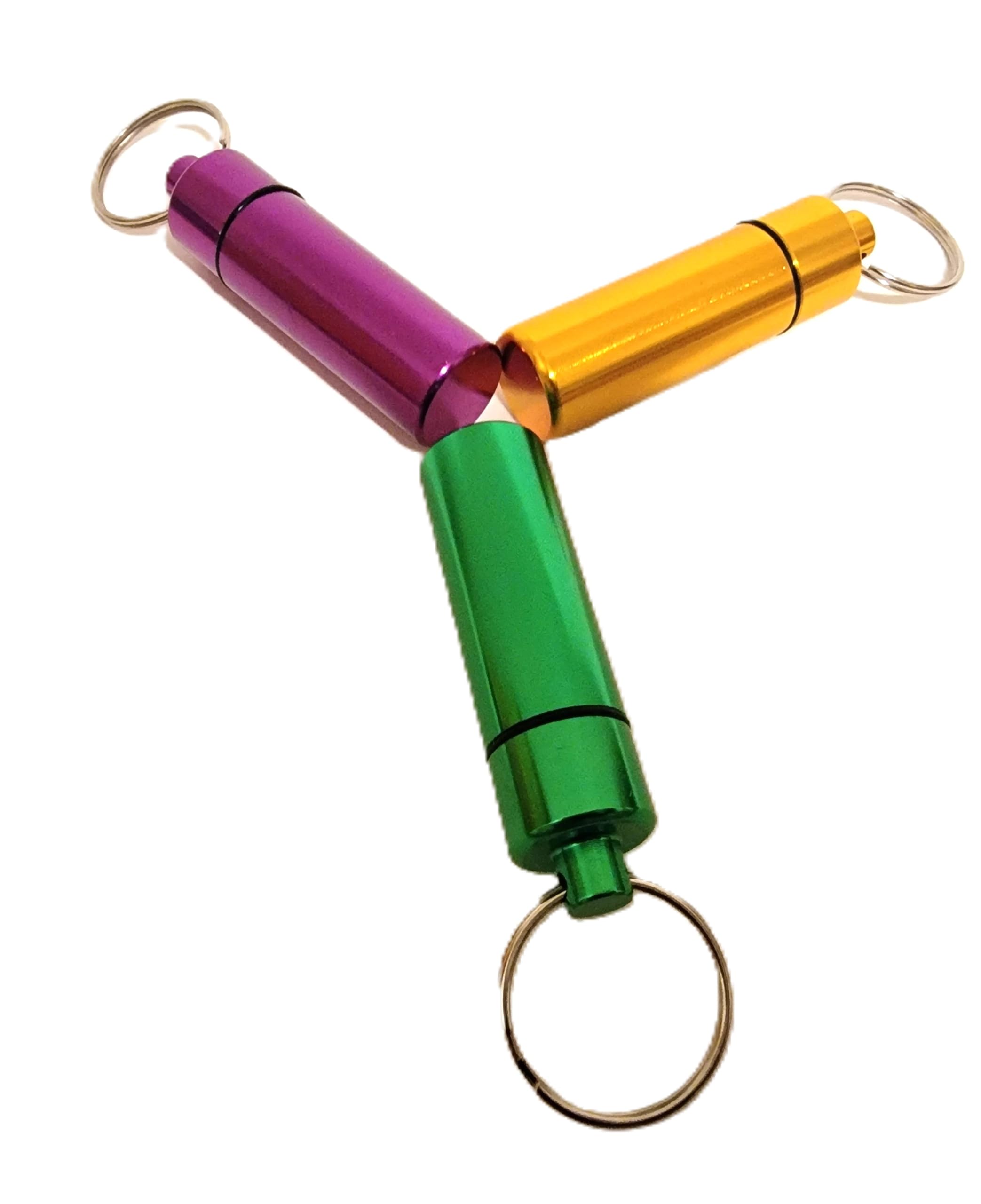 Nature Made Calcium Magnesium Zinc with Vitamin D3 300 Tablets with One(1) Keychain Pill Holder (Assorted Colors), 2 Piece Set