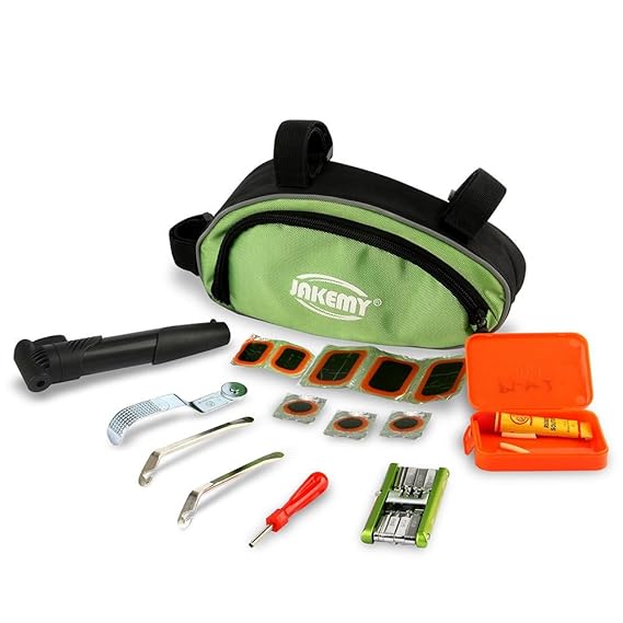 erste hilfe kit fahrrad mit flickzeug