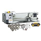 INTBUYING Metal Lathe 8''x32'' Benchtop Lathe