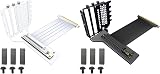 Ranuw White Metal GPU Mount Stand for Phanteks Vertical Video Card Holder view 4