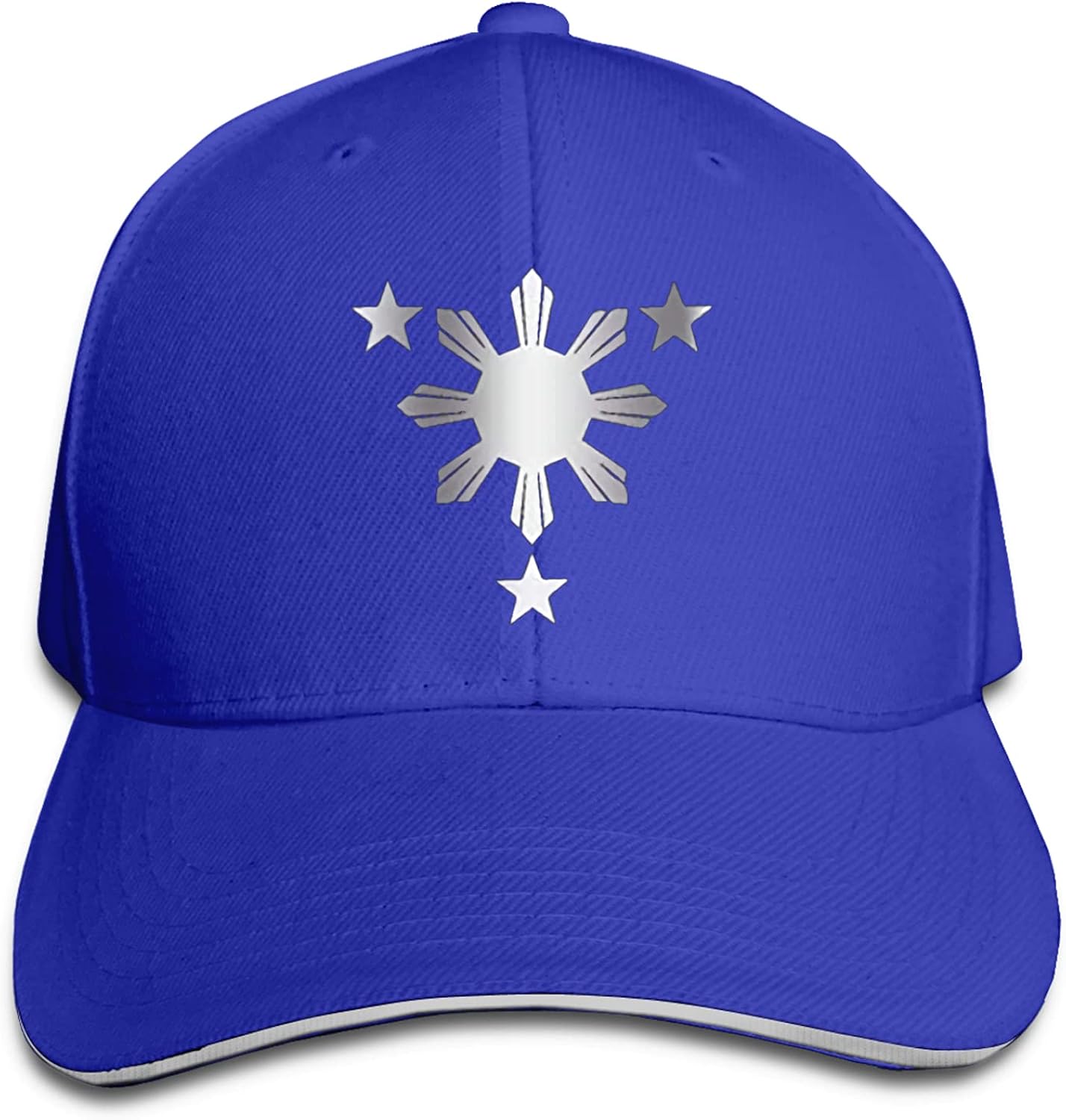 Women and Men Baseball Caps,Philippines Flag 1 Platinum Style,Hip Hop