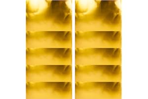 10 Pieces Embossing Aluminum Foil Sheets, 20x30cm, Decorative Foil Embossing Kit, Gold And Silver, Embossings Craft Foils She