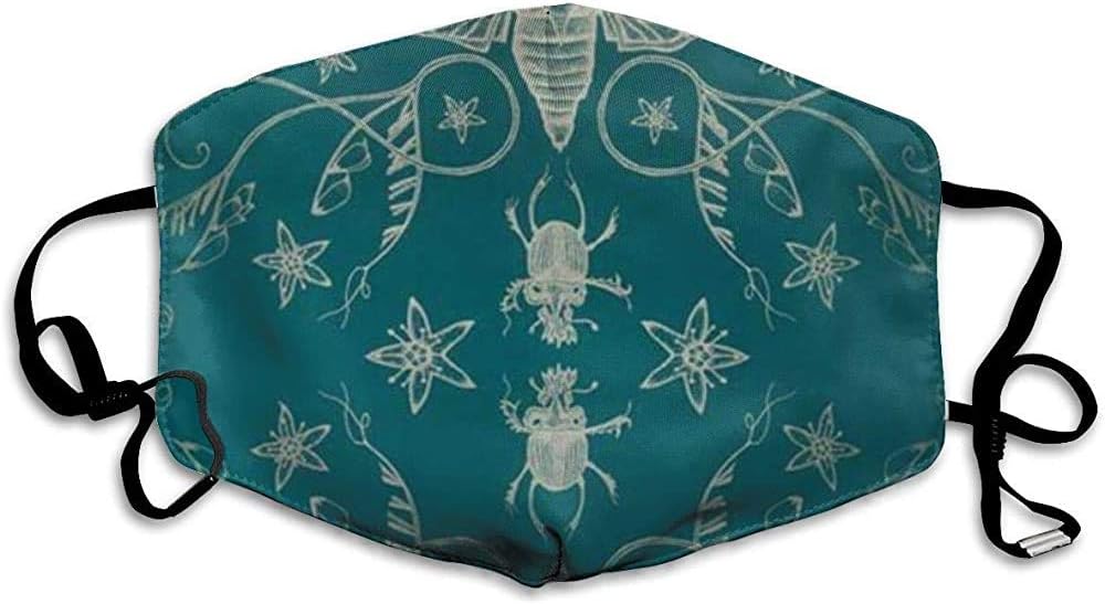 Fashion Anti-Pollution Mask Moth And Beetle Pattern Dust Face Masks Reusable