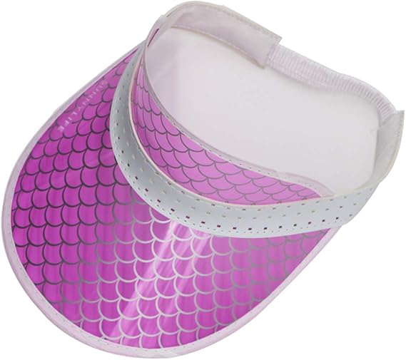 transparent visor cap