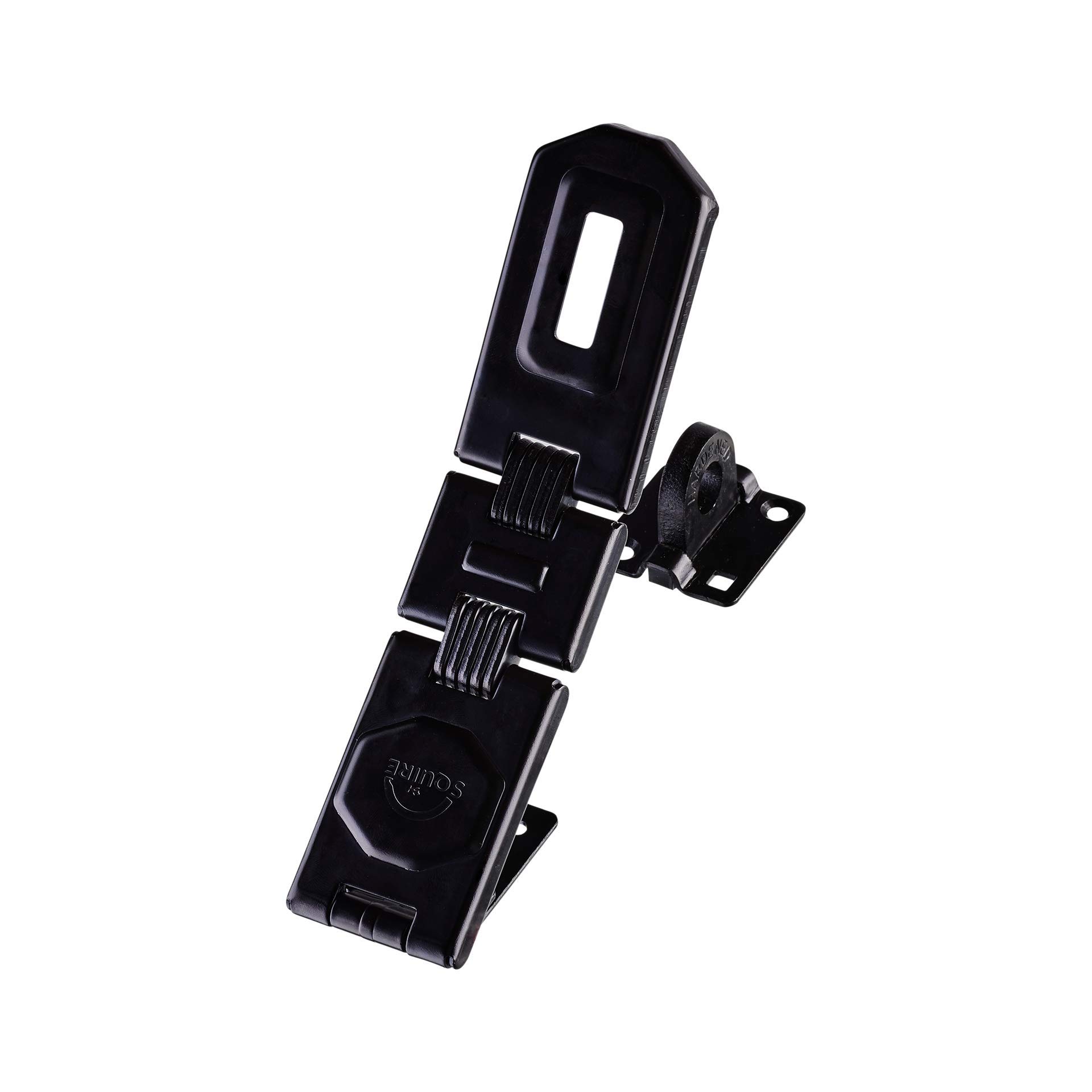 Squire DHH1 Henry Double Hinge Hasp and Staple, Black, One Size