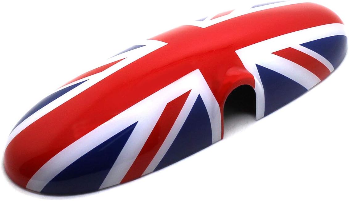 YaaGoo Interior Rear View Mirror Cover Stick for Mini Cooper 2000-2003,Union Jack