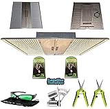 NextLight Mega Premium LED Grow Light Package | Includes 2X Grow Crew Ratchet Hangers, 2X Trimming Scissors, LED Glasses, and Phone Microscope | 5 Year Warranty | Legalize Tomatoes Sticker Included