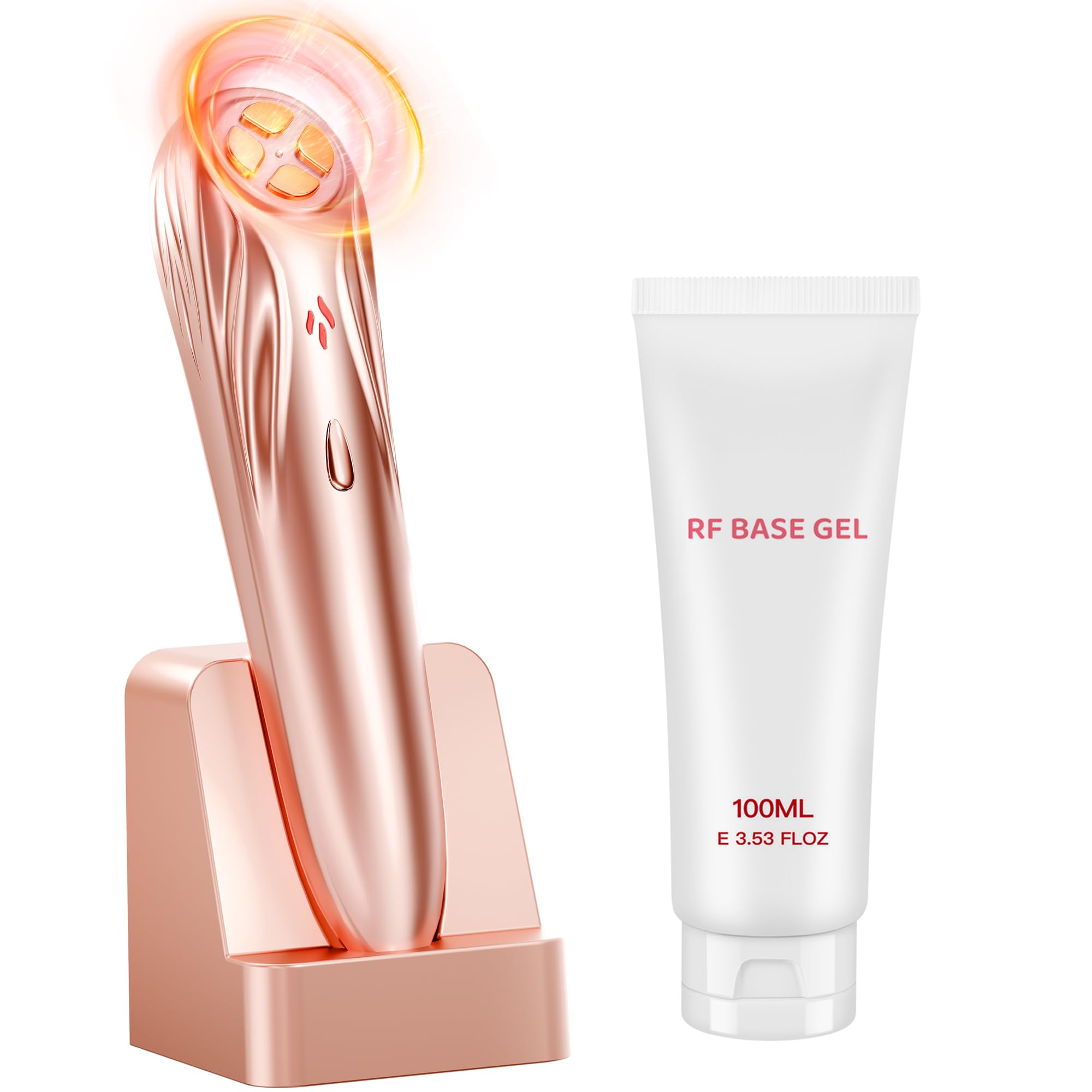 Photo 1 of Radio Frequency Skin Tightening Device, Anti-Aging Face Machine for Wrinkle Removal, Lifting & Firming, Wireless Home Beauty Device with 3 Levels, at-Home Skin Renewal