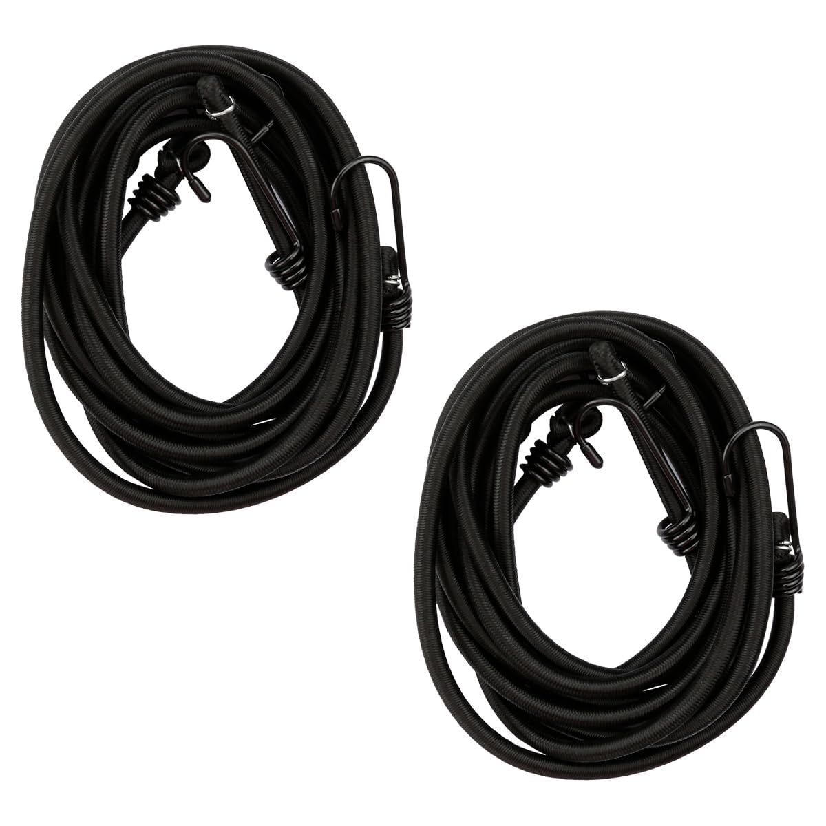 Vanyibro 2pcs 2M Bungee Cord with Hook,Long Bungee Straps for Heavy Duty Luggage Tie Downs,Heavy Duty Luggage Tie Downs for Motorcycle, Caravan, and Bicycle