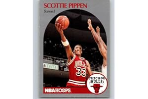 1990-91 NBA Hoops #69 Scottie Pippen Chicago Bulls Official Basketball Trading Card
